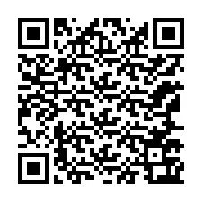 Codice QR per il numero di telefono +12167763785