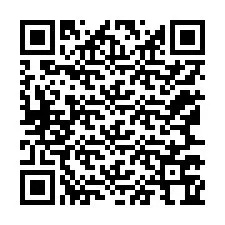 QR Code pour le numéro de téléphone +12167764129