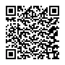 QR код за телефонен номер +12167764133