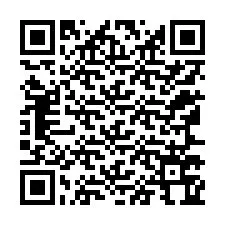 QR-код для номера телефона +12167764618