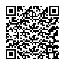 QR-код для номера телефона +12167764620