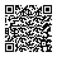 Codice QR per il numero di telefono +12167764621