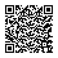 QR-код для номера телефона +12167764644