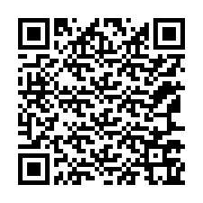 Codice QR per il numero di telefono +12167765101