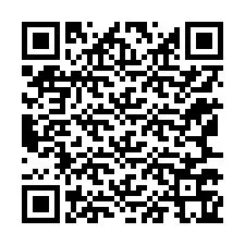 Código QR para número de teléfono +12167765122