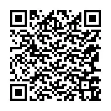 QR код за телефонен номер +12167765126