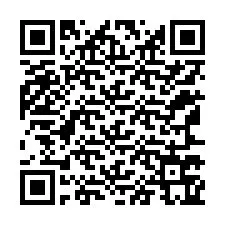 QR-code voor telefoonnummer +12167765410