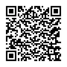 QR код за телефонен номер +12167765419