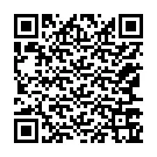 QR Code สำหรับหมายเลขโทรศัพท์ +12167765839