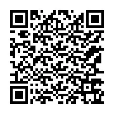 QR kód a telefonszámhoz +12167765861