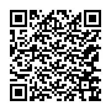 Código QR para número de teléfono +12167766735