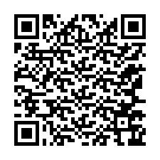 QR-koodi puhelinnumerolle +12167766736