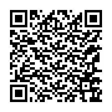 QR код за телефонен номер +12167766750