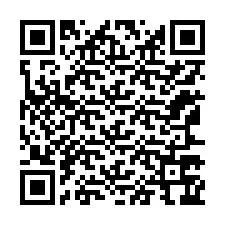 QR-code voor telefoonnummer +12167766845