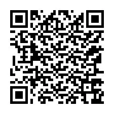 QR код за телефонен номер +12167766848