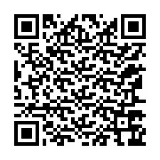 QR код за телефонен номер +12167766858