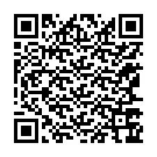 Kode QR untuk nomor Telepon +12167766862