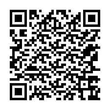 QR-koodi puhelinnumerolle +12167766863