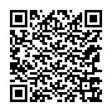 Código QR para número de teléfono +12167767815