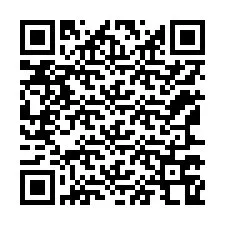 Kod QR dla numeru telefonu +12167768041