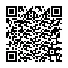 Codice QR per il numero di telefono +12167768042