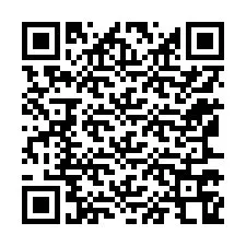 QR Code pour le numéro de téléphone +12167768046