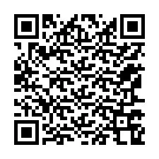 Codice QR per il numero di telefono +12167768053