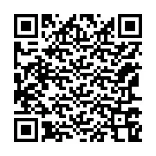 QR-koodi puhelinnumerolle +12167768055