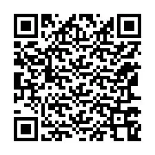 QR kód a telefonszámhoz +12167768056