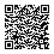 QR код за телефонен номер +12167768585