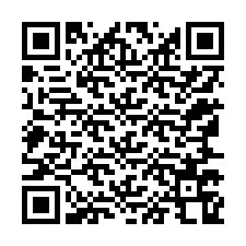 QR-code voor telefoonnummer +12167768588