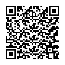 Kode QR untuk nomor Telepon +12167768590