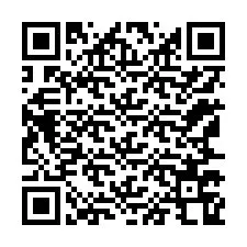 QR-koodi puhelinnumerolle +12167768591