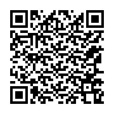 QR-code voor telefoonnummer +12167768743