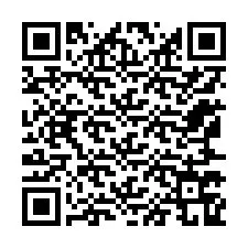 QR kód a telefonszámhoz +12167769487