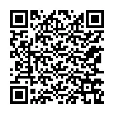 QR код за телефонен номер +12167769493