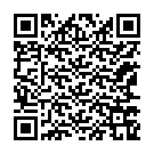 Código QR para número de telefone +12167769495