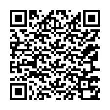 Código QR para número de teléfono +12167770109