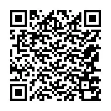 QR-koodi puhelinnumerolle +12167770577