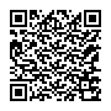 Código QR para número de telefone +12167770581