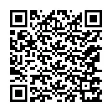 Codice QR per il numero di telefono +12167771279