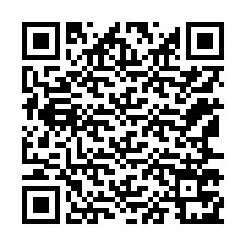 電話番号のQRコード +12167771691