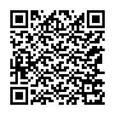 QR-koodi puhelinnumerolle +12167771694