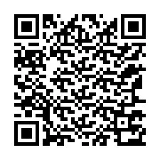 Codice QR per il numero di telefono +12167772044