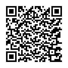 Código QR para número de teléfono +12167772048