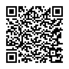 QR код за телефонен номер +12167772462