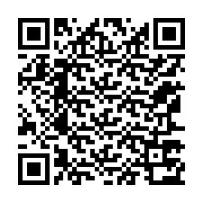 QR-Code für Telefonnummer +12167772853