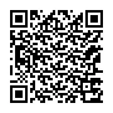 QR код за телефонен номер +12167772855