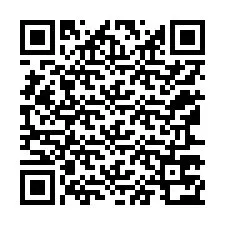 QR код за телефонен номер +12167772858