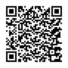 QR-koodi puhelinnumerolle +12167772859